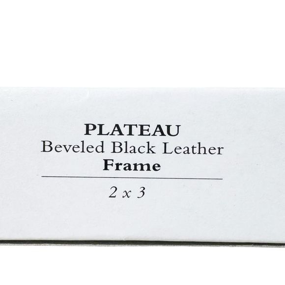 Restoration Hardware Plataeu Leather Beveled Frames for 2x3 photos | Set of 4 - Picture 6 of 8